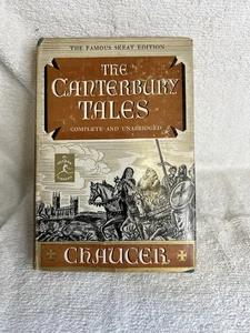CHAUCER Geoffrey. The Canterbury Tales NY: Modern Library, 1957 Skeat edition - Imagen 1 de 11