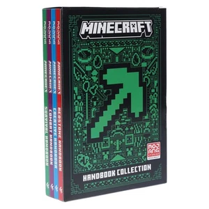 Minecraft Handbook Collection by Mojang AB: 4 Books Set - Ages 8-10 - Paperback - Picture 1 of 4