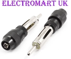CAR RADIO AERIAL ANTENNA COAX MALE PLUG EASY FIT SCREW TERMINALS - Picture 1 of 1