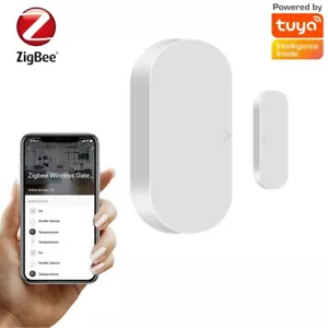 Tuya Zigbee Door/Window Sensor Door Contact Sensor Smart Home Alarm System - Picture 1 of 6