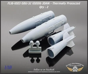 1/18 Flying Leathernecks FL18-1003 GBU-32 1000lb JDAM with DSU-33 Fuze - Picture 1 of 1