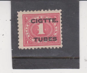 US Scott # RH2 Cigarette Tubes Perf 10-MNG slight tear at top Cat $60.00 - Picture 1 of 1