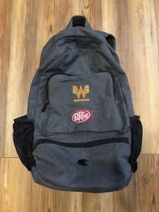 Vintage WHATABURGER Dr Pepper Champion Corporate Manager grau Rucksack - Bild 1 von 24