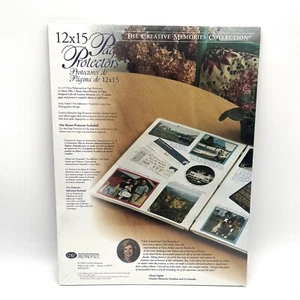 Creative Memories Set Page Protectors 12 x 15 New Sealed Old Style - 15 Sheets - Picture 1 of 3