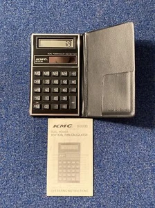 KMC 8000B Dual Power Taschenrechner -**Display funktioniert nicht richtig - Bild 1 von 6