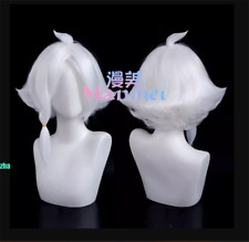 Sky:Children Of The Light Cosplay Wig 35CM White Hairpieces Unisex Short Hair