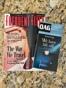 Guía de vuelo de bolsillo OAG Europa África ME diciembre 1994 revista de viajero frecuente - Imagen 1 de 3