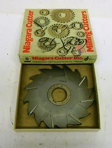 NIAGARA MILLING CUTTER, STAGGERED TEETH, 16 TEETH,  6 X 5/16 ALUM - Picture 1 of 3