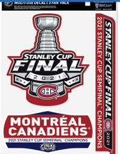 Montreal Hockey Canadiens 2021 Cup Semi Final Champions Die Cut Stickers