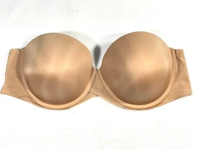 NWD DKNY Women's 40C Litewear Push-Up Full Coverage Strapless Bra DK4506 Beige - Image 1 of 4