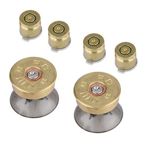 6 Stck. Gold Metall Kugel Tasten & Daumenstick Mod Kit für PS4 Controller Kugel - Bild 1 von 23