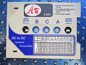 STRUMENTI DI PROCESSO ASSOLUTI TRASMETTITORE ISOLATO DC TO DC API 4380 DD - Foto 1 di 3