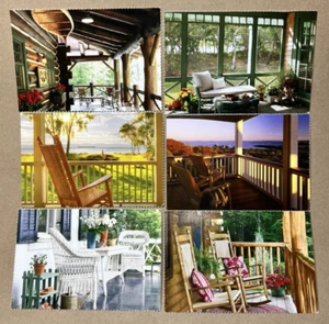 Set of 6 On The Porch Calendar for 2010 Algonquin Books of Chapel Hill Postcards - Picture 1 of 8