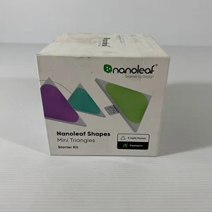 Nanoleaf Shapes 5 Panels Mini Triangles Light Starter Kit Wall Smart Lighting - Picture 1 of 6