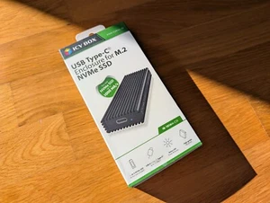 RaidSonic Icy Box IB-1816M-C31 External USB-C/A 3.1 Gen2 Enclosure M.2 NVMe SSD - Photo 1/4