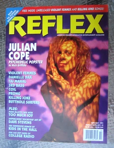 REFLEX #19 + VIOLENT FEMMES/KILLING JOKE Flexi Disc Music Magazine 1991 sept oc - Picture 1 of 10