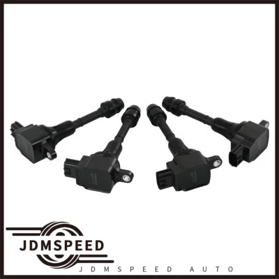For Nissan X-Trail Sentra Altima 2002-2008 2.5L L4 UF350 Set of 4 Ignition Coils - Image 1 of 4