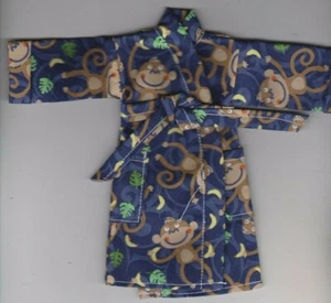 Ropa de muñeca casera-ADORABLE vestido estampado de monos ajuste a Ken/Barbie/Elf R2 - Imagen 1 de 1