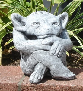 Large Ewok Gargoyle Statue Medieval Sculpture - Picture 1 of 7