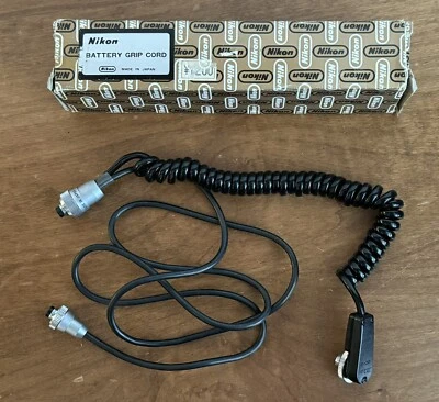 RARE Nikon Dual 3 PIN Remote Cable Shutter Release for firing two Motor drives - Image 1 of 4