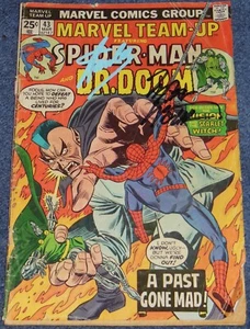MARVEL TEAM UP #43~SPIDER-MAN~DR DOOM~SIGNIERT STAN LEE~SAL BUSCEMA~WOLFMAN~COA - Bild 1 von 9
