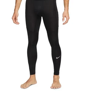 NWT NIKE DRI-FIT COMPRESSION Small Men's Poly Spandex Tights Black - Picture 1 of 8