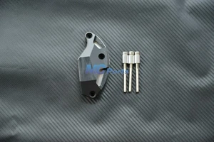 CNC Left Engine Stator Cover Frame Slider For BMW S1000RR 10-17 12 14 16 Silver - Imagen 1 de 4