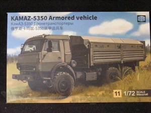 Lee 4D 1/72 Russian Army Kamaz 5350 Mustang Armored truck Kit - Picture 1 of 1