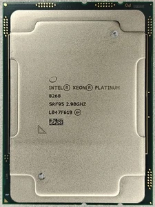 Intel Xeon Platinum 8268 SRF95 24-Core 2.90GHz 205W LGA-3647 CPU Processor - Picture 1 of 2