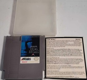 Total Recall (Nintendo Entertainment System  NES, 1990) Untested