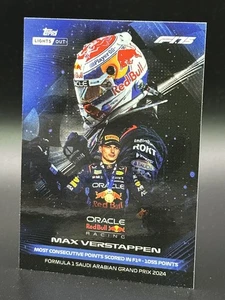 🔥Max Verstappen Most Points Scored Insert - Formel 1 Topps F1 Lights Out 2025🔥 - Bild 1 von 2