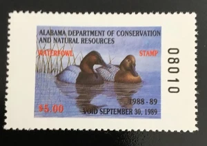ALABAMA STATE DUCK #10 - COMO NUEVO NUNCA ARTICULADO - - SCV: $10,00 - Imagen 1 de 1