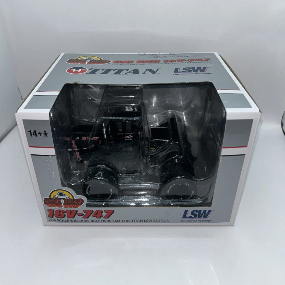 First Gear 1/64 Big Bud 16V-747 Stock# 60-1792 signed by the Williams Bros *RARE - Image 1 of 4