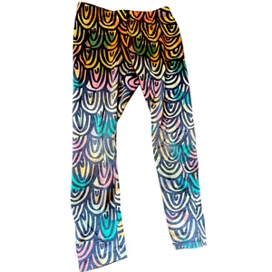 Cat and Jack girl's multicolor leggings sz XS (4-5) - Picture 1 of 4