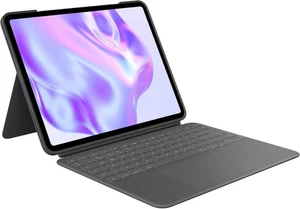 Apple iPad Pro 13” M4 256GB Wi-Fi Unlocked BlacK w Logitech Combo Touch Keyboad - Picture 1 of 4