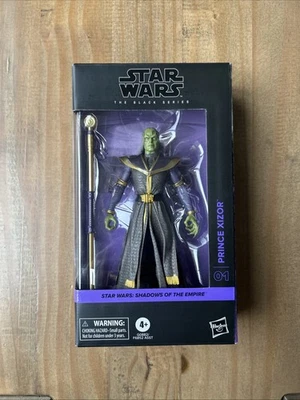 Figura 6" Star Wars Serie Negra Príncipe Xizor Sombras del Imperio  Foto 1 de 4