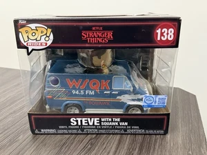 Funko POP! Rides Deluxe: Stranger Things Temporada 5 - Steve with the Squawk Van - - Imagen 1 de 5