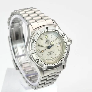 Buone condizioni TAG Heuer Professional 962 208 quadrante grigio accessori inclusi,15981 - Foto 1 di 9