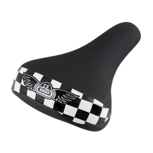 BMX Seat SE Bikes Flyer Seat - Checkerboard Black/White - Picture 1 of 1