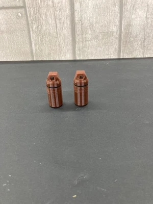 2x Bison Tube Geocaching  Containers w/ Logbook Waterproof Geocache Cache Log - Image 1 of 3