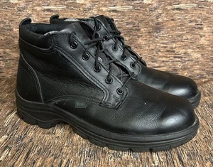 Thorogood Soft Streets Plain Toe Chukka Boots Black Leather Women’s Size 10 - Picture 1 of 14