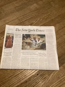 July 2, 2003 The New York Times War On Terror Full-Newspaper - Picture 1 of 5