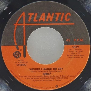 ABBA When All Is Said And Done B/W Should I Laugh Or Cry ATLANTIC 3889 VG+ 45 7" - Picture 1 of 4