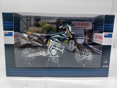 Nuevo Ray Yamaha YZ450FM J.Coppins Réplica Campeonato Mundial MX 2008 1:12 diecast Foto 1 de 4