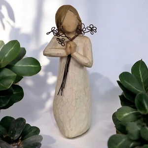 Willow Tree " FRIENDSHIP " Mädchen hält Blumen Figur / Figur - Bild 1 von 11