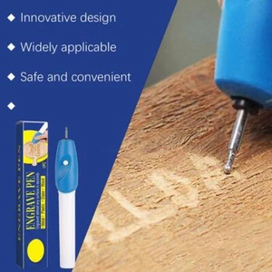 Mini Engraver Pen Electric Engraving Pen Carve DIY Metal GlassD For Jewelry B7A1 - Picture 1 of 11