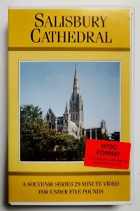 Salisbury Cathedral - Souvenir Series #10 - NTSC Format VHS - 1980's - Foto 1 di 4