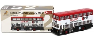 Autobús Tiny City KMB 52 - Leyland Victory Mk2 Hong Kong fundido a presión modelo 1:110 (35A) - Imagen 1 de 1