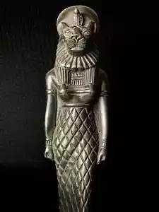 Rare Ancient Egyptian Antiquities Statue of Goddess Sekhmet Figurine Antique BC - Picture 1 of 8