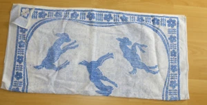 DDR KINDER - BABY - KLEINKIND - Handtuch 90 x 90 cm VINTAGE DDR blau - Bild 1 von 2
